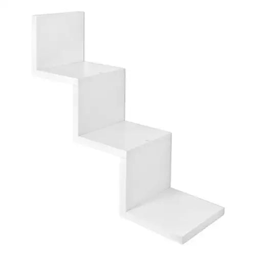 WALL SHELF MAXHOME ZIGZAG 58X12 CM. WHITE - Етажерки и рафтове<<<Мебели и обков<<<Мебели и интериор<<<Praktiker