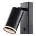 WALL SPOT WITH SWITCH GU10 BLACK VIVALUX KING - Спотове<<<Вътрешно осветление<<<Мебели и