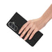 Wallet case with stand for Samsung Galaxy S23 FE Dux Ducis Skin Pro - black - Cell phone cases and covers<<<HurtelXML