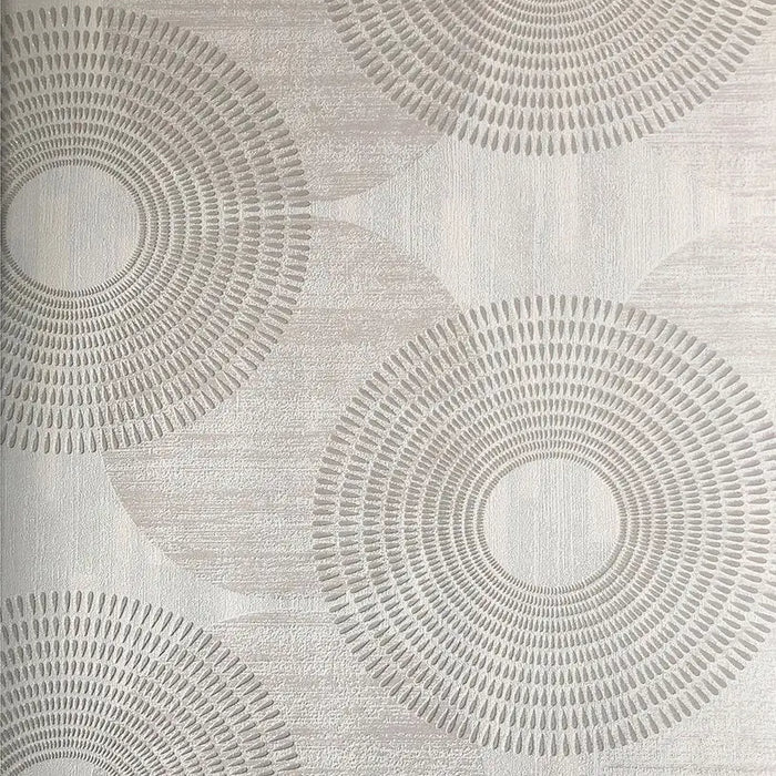 WALLPAPER VINYL BEST SELLER 4 CIRCLES BEIGE - Тапети<<<Тапети и фототапети<<<Мебели и
