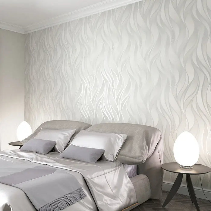WALLPAPER VINYL PEARL WAVE CREAM - Тапети<<<Тапети и фототапети<<<Мебели и интериор<<<Praktiker&&&Тапети<<<Тапети и