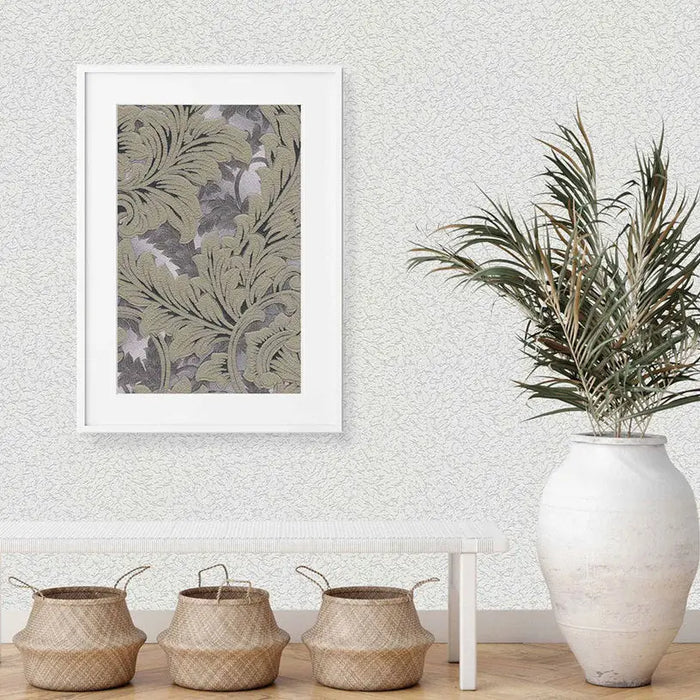 WALLPAPER VINYL PLASTER GRAY BROCADE - Тапети<<<Тапети и фототапети<<<Мебели и интериор<<<Praktiker&&&Тапети<<<Тапети и