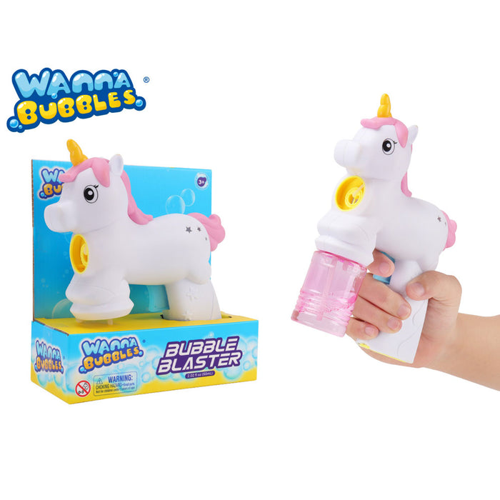 Пистолет за сапунени балони Wanna Bubbles - Еднорог