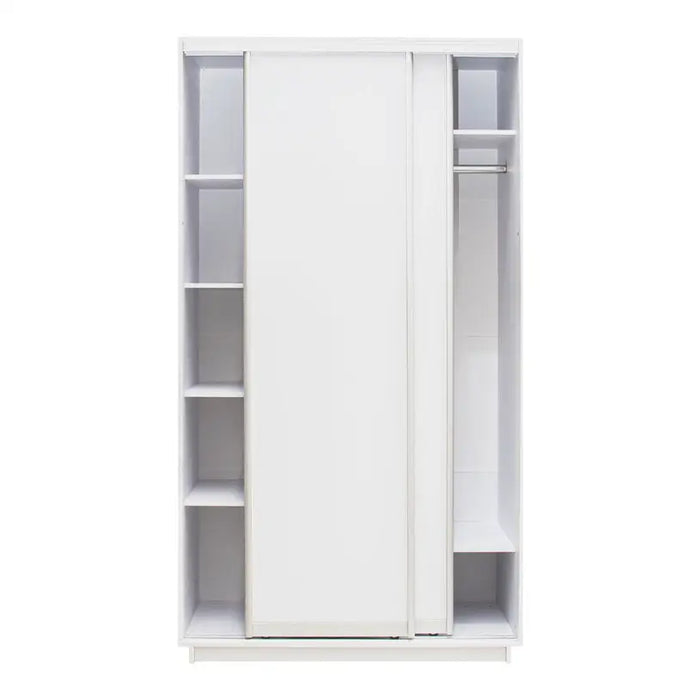 WARDROBE WITH SLIDING DOORS WITHOUT MIRROR EKO SLIIDE 120X60X220 CM. - Гардероби<<<Мебели и обков<<<Мебели и