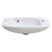 WASHBASIN INTER CERAMIC 5223 - Умивалници и конзоли<<<Санитарна керамика и аксесоари<<<Баня<<<Praktiker&&&Умивалници и