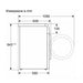 Washing machine BOSCH WGB2560X1 10 kg 1600 rpm. Silver stainless steel - Перални с предно зареждане<<<Перални<<<Едра