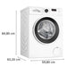 Washing machine BOSCH WGE03400BY 8 kg Active Water Plus 1400 rpm. - Перални машини<<<BOSCH перални