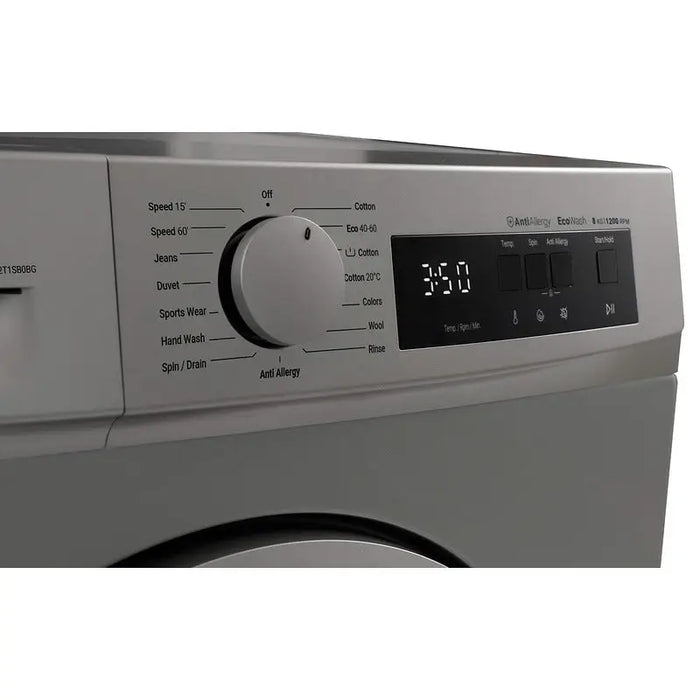Washing machine Daewoo WM812T1SB0BG*** 1200 rpm 8.00 kg B Silver - Перални<<<Домакински