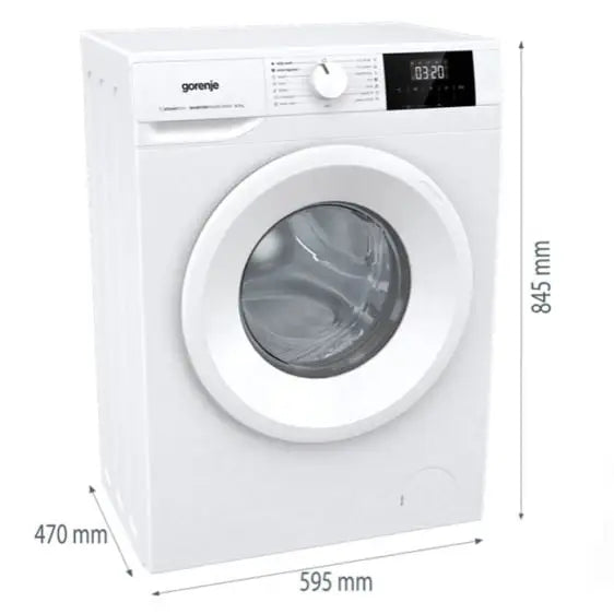 Washing machine GORENJE WNGPI72SBS 7 kg 1200 rpm 47 cm - Перални с предно зареждане<<<Перални<<<Едра бяла