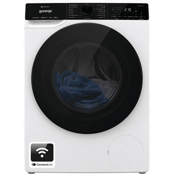 Washing machine GORENJE WPNA84A2TSWIFI 8 kg 1400 rpm. - Перални с предно зареждане<<<Перални<<<Едра бяла