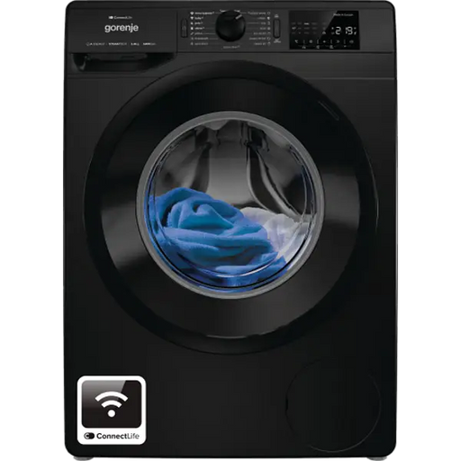 Washing machine GORENJE WPNEI84A1SW/B 8 kg ConnectLife 1400 rpm. Black - Перални с предно зареждане<<<Перални<<<Едра
