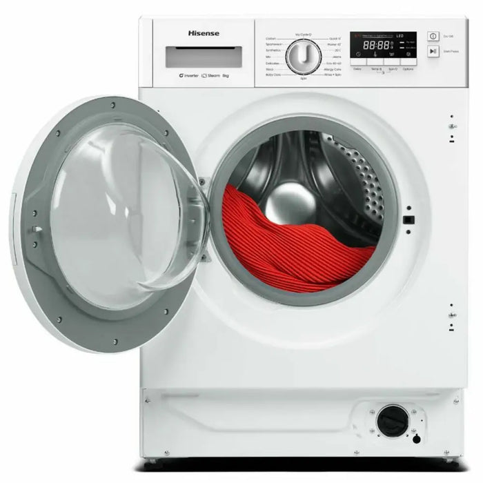 Washing machine Hisense WF3M841BWIES 59,5 cm 1400 rpm 8 kg - Почистване Прахосмукачки И Гладене<<<Дом