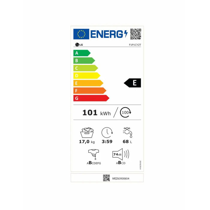 Washing machine LG F1P1CY2T 17 kg 1100 rpm - Сушилни ютии и простори<<<Почистване Прахосмукачки И Гладене<<<Дом