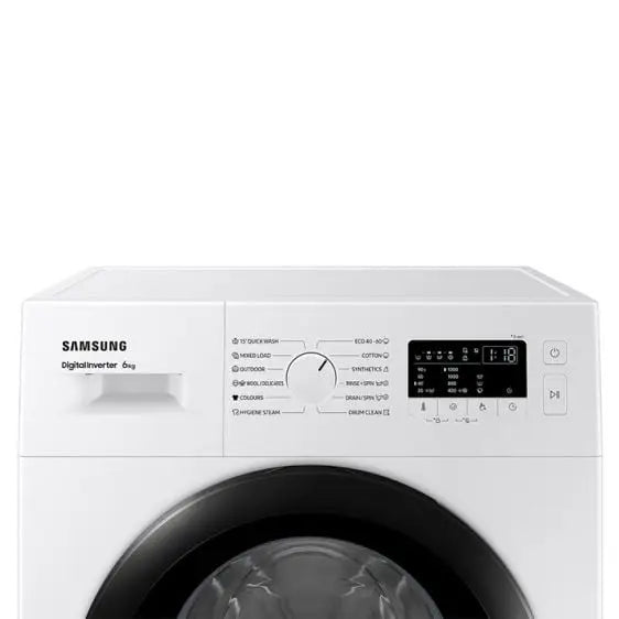 Washing machine SAMSUNG WW60A3120BE/LE 6 kg 1200 rpm Hygiene Steam - Перални с предно зареждане<<<Перални<<<Едра бяла