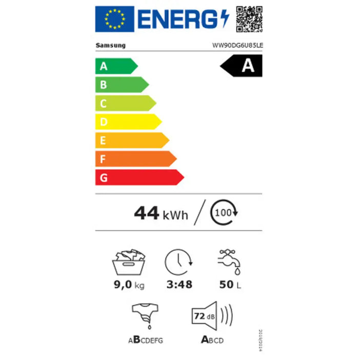 Washing machine Samsung WW90DG6U85LEU3 1400 rpm 9 kg 60 cm - Почистване Прахосмукачки И Гладене<<<Дом