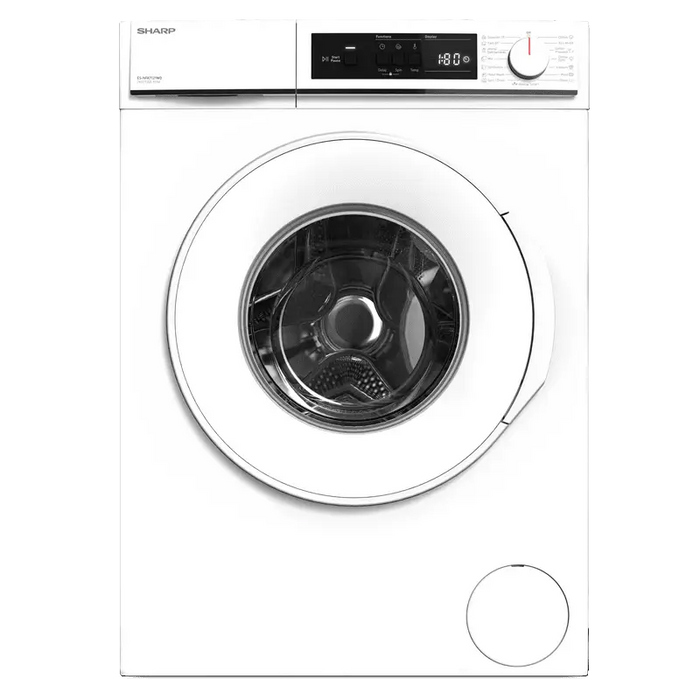 Washing machine Sharp ES-NFA7121WD 1200 rpm 7.00 kg D White - Перални<<<Домакински електроуреди<<<ZoraSite