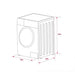 Washing machine TEKA WMK 81050 WH 10 kg AutoDose 1500 rpm - Перални с предно зареждане<<<Перални<<<Едра бяла