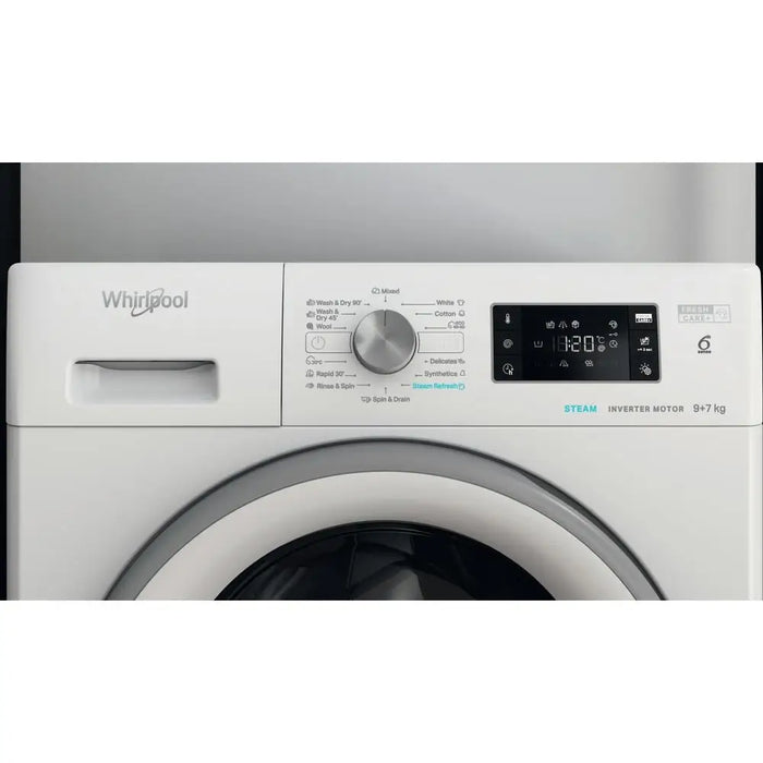 Washing machine with dryer WHIRLPOOL FFWDB FFWDB 976258 SV EE 9/7 kg 1600 rpm. - Washer dryers