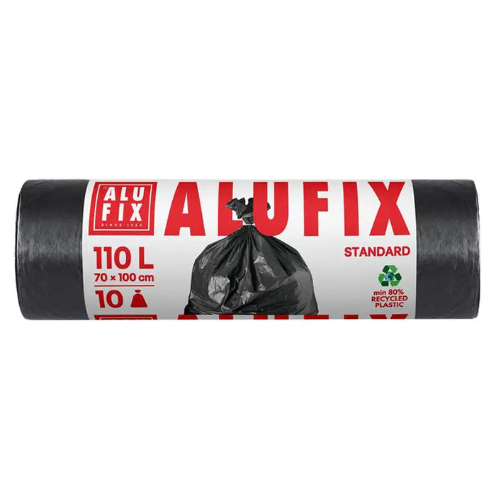 WASTE BAGS 110 L 10 PCS LDPE STANDART ALUFIX - Кошове и торби за отпадъци<<<Домашни потреби<<<Кухня<<<Praktiker
