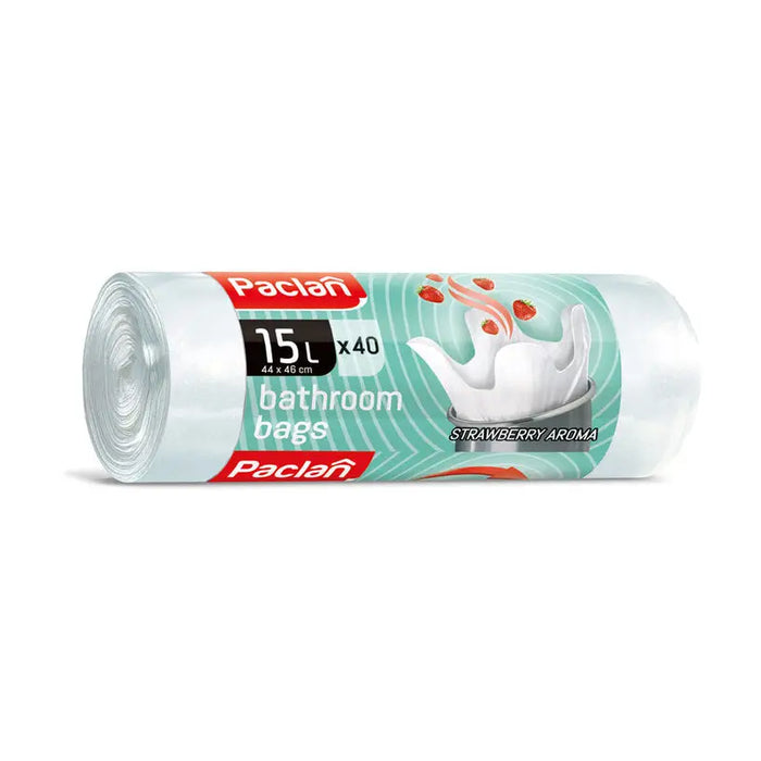WASTE BAGS 15L 40 PCS PACLAN - Кошове и торби за отпадъци<<<Домашни потреби<<<Кухня<<<Praktiker