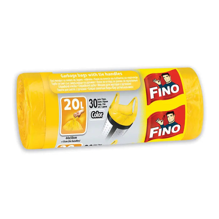 WASTE BAGS 20L 30 PCS FINO COLOR - Кошове и торби за отпадъци<<<Домашни потреби<<<Кухня<<<Praktiker