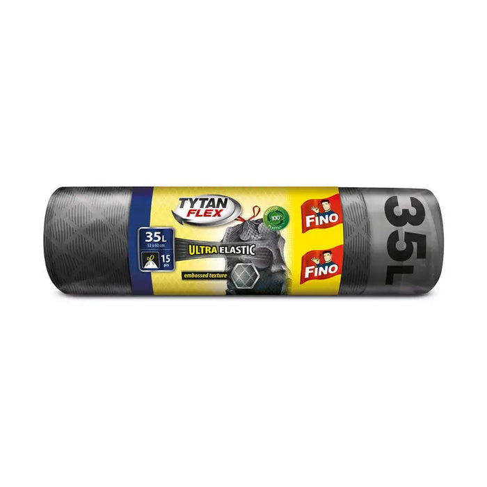 WASTE BAGS 35L 15 PCS FINO TYTAN FLEX - Кошове и торби за отпадъци<<<Домашни потреби<<<Кухня<<<Praktiker