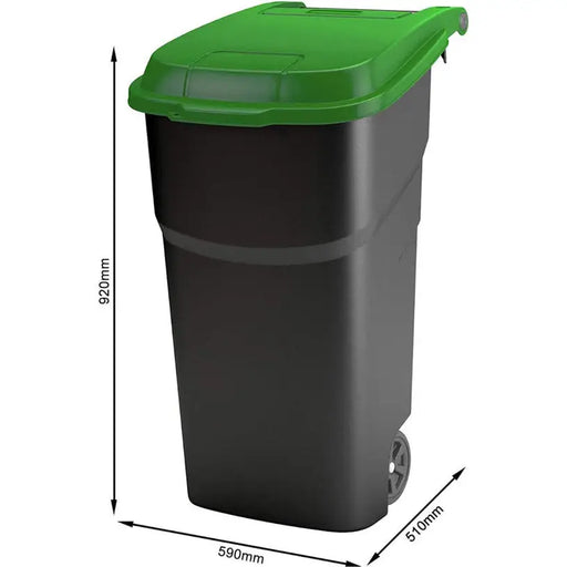 WASTE BIN 100L GARDEN ATLAS ROTHO - Кошове и торби за отпадъци<<<Домашни потреби<<<Кухня<<<Praktiker