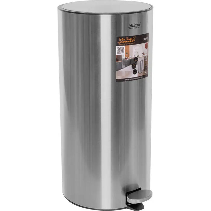 WASTE BIN 30L INTER CERAMIC - Кошове и торби за отпадъци<<<Домашни потреби<<<Кухня<<<Praktiker