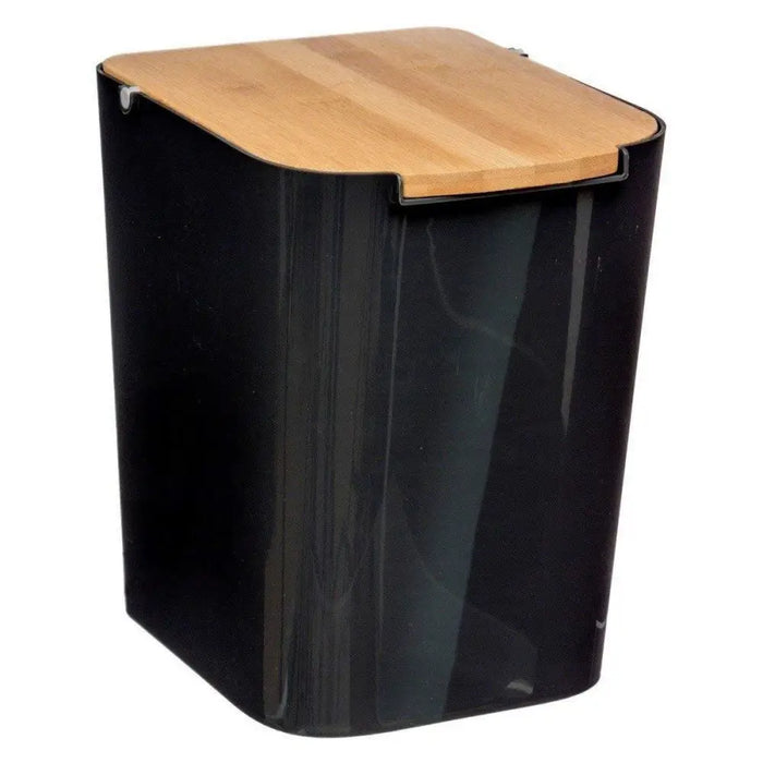 Waste bin 5five Simply Smart Baltik Black 5 L (5 L) - Баня<<<Дом Градина<<<BigBuy&&&Аксесоари и кранчета<<<Баня<<<Дом