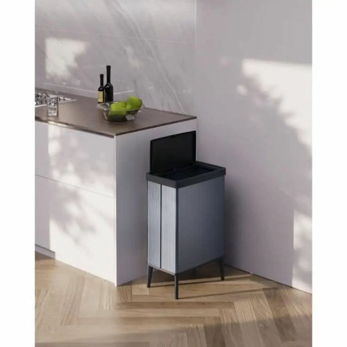 Waste bin Curver Blue Plastic - Почистване Прахосмукачки И Гладене<<<Дом Градина<<<BigBuy&&&Други продукти за