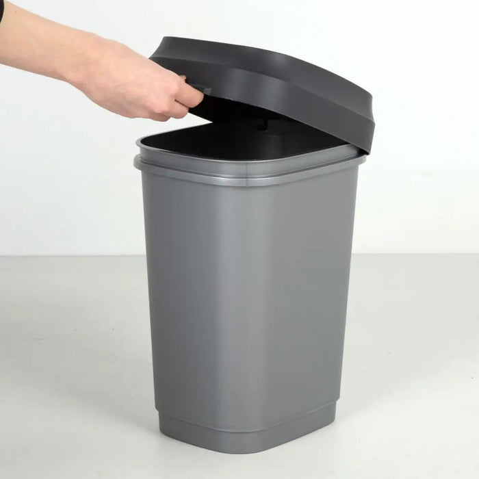 Waste bin Curver Dark grey Plastic 35 L (6 Units) - Почистване Прахосмукачки И Гладене<<<Дом Градина<<<BigBuy&&&Други