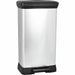 Waste bin Curver CURVER Silver Metal 50 L - Почистване Прахосмукачки И Гладене<<<Дом Градина<<<BigBuy&&&Други продукти