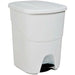 Waste bin Denox 40 L White Plastic - Почистване Прахосмукачки И Гладене<<<Дом Градина<<<BigBuy&&&Други продукти за