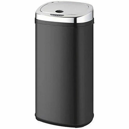 Waste bin Kitchen Move Black Metal Stainless steel 42 L - Почистване Прахосмукачки И Гладене<<<Дом