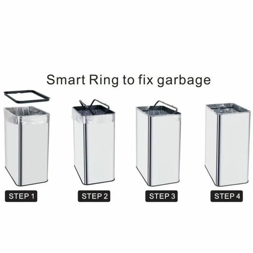 Waste bin Kitchen Move Grey 70 L - Почистване Прахосмукачки И Гладене<<<Дом Градина<<<BigBuy&&&Други продукти за