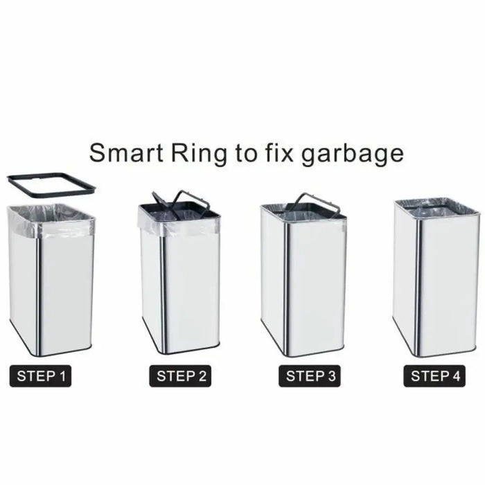 Waste bin Kitchen Move Grey 70 L - Почистване Прахосмукачки И Гладене<<<Дом Градина<<<BigBuy&&&Други продукти за
