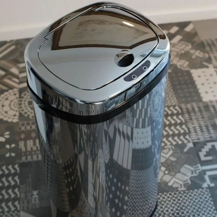 Waste bin Kitchen Move Grey Metal - Почистване Прахосмукачки И Гладене<<<Дом Градина<<<BigBuy&&&Други продукти за