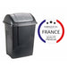 Waste bin Mondex Recycled plastic 10 L Anthracite - Почистване Прахосмукачки И Гладене<<<Дом Градина<<<BigBuy&&&Други
