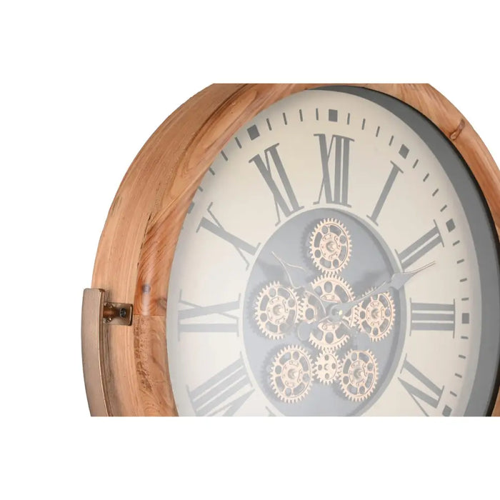 Watch Home ESPRIT Crystal Fir wood 61 x 55 x 183 cm - Декорация и Осветление<<<Дом Градина<<<BigBuy&&&Стенни часовници