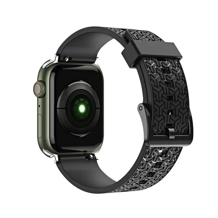 Watch Strap Y Watchband Bracelet for Apple Watch 42 / 44 / 45 mm - Black - Smartwatch straps and cases<<<HurtelXML