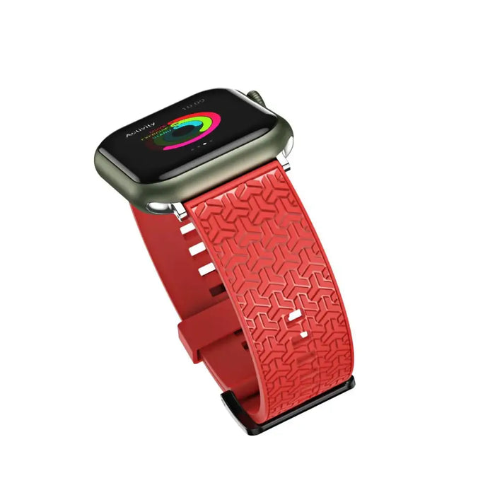 Watch Strap Y Watchband Bracelet for Apple Watch 42 / 44 / 45 mm - Red - Smartwatch straps and cases<<<HurtelXML