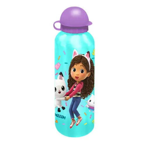 Water Bottle 500 ml Gabby’s Dollhouse KiDS Licensing (turquoise) - Breakfast boxes and bidons<<<School supplies<<<Mom