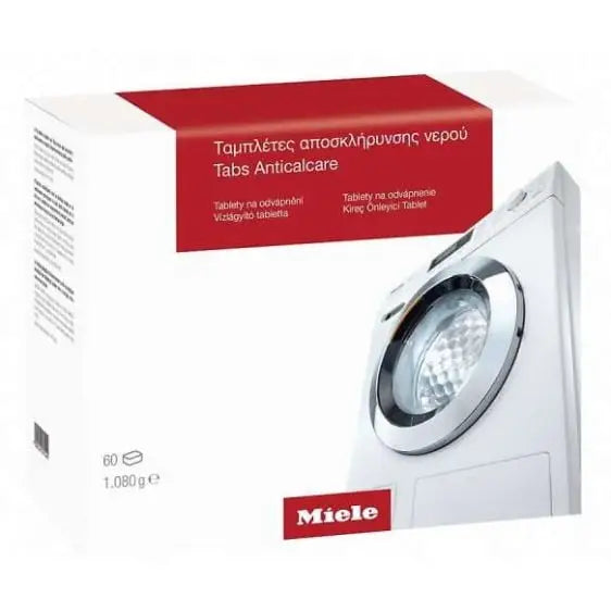 Water softener for washing machines MIELE - tablets 60 pcs. - Перилни почистващи препарати и аксесоари<<<Перални<<<Едра
