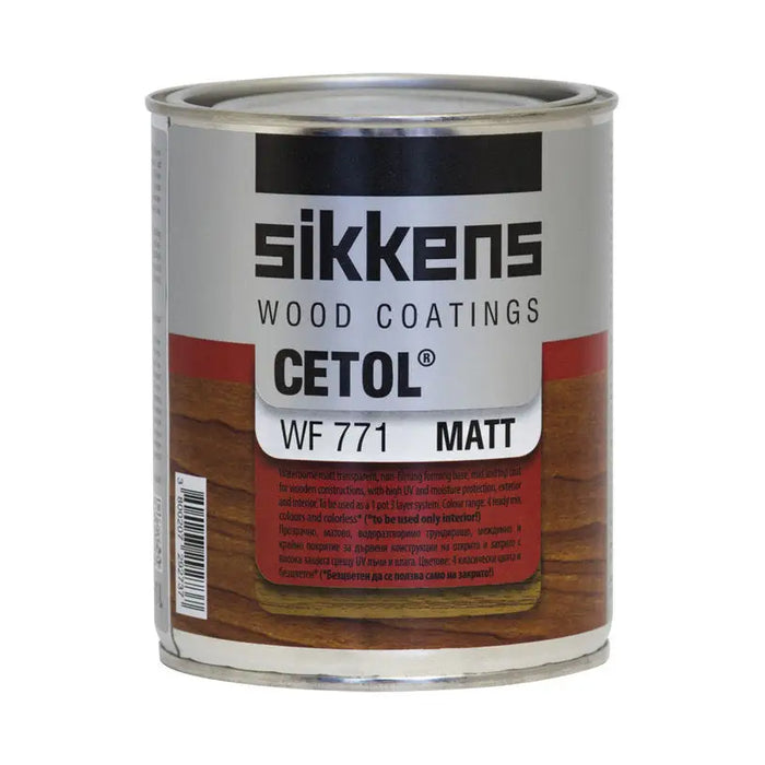 WATER SOLUBLE VARNISH MAT FOR WOOD VENGE 0.75 L SIKKENS - Лакове за дърво<<<Лакове и импрегнанти за дърво<<<Бои и