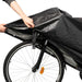 Waterproof bike cover size L - black - Bicycle covers<<<HurtelXML