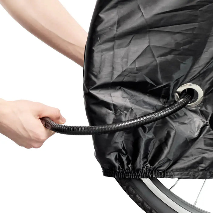 Waterproof bike cover size S - black - Bicycle covers<<<HurtelXML