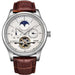 Waterproof male quartz watch LIGE 6826 moon phase - Men’s Watches