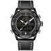 Waterproof male quartz watch with dual display NAVIFORCE 9144 - Men’s Watches