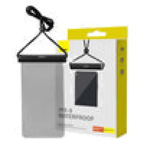Waterproof phone case Baseus AquaGlide with Cylindrical Slide Lock (black) - Waterproof cases<<<Cases<<<GSM