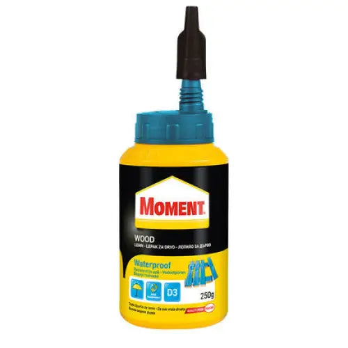 WATERPROOF WOOD GLUE MOMENT Moment Wood Waterproof - Лепила<<<Лепила и ленти<<<Бои и